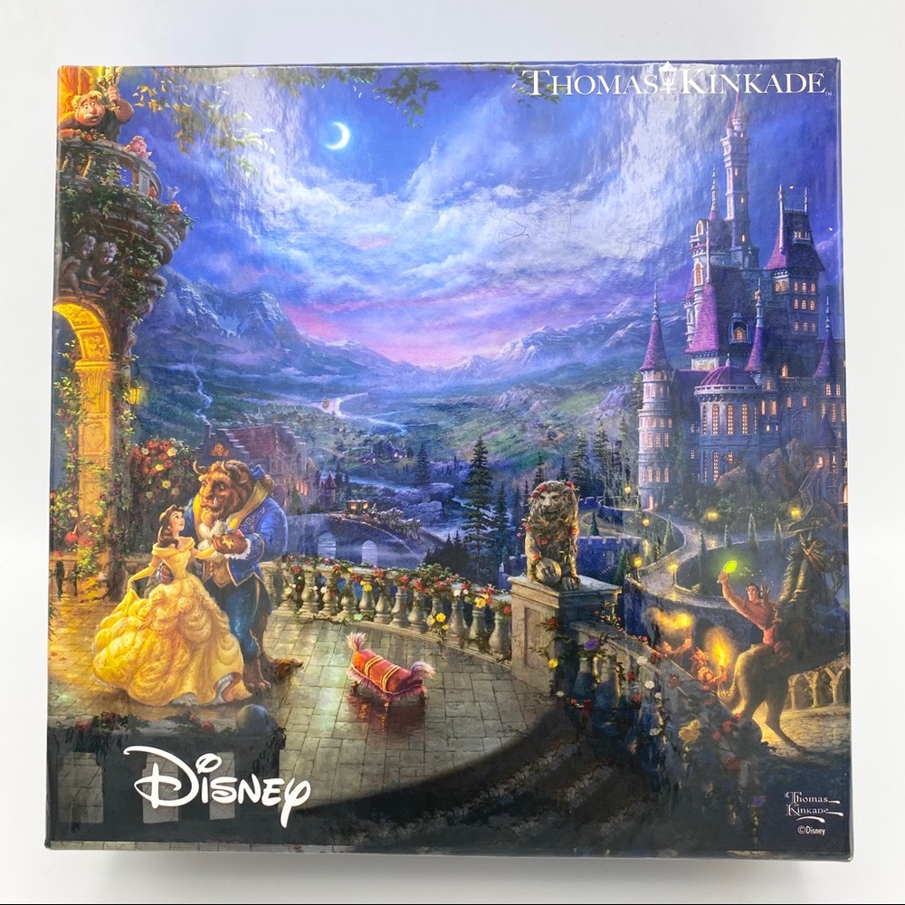 Disney Thomas Kinkade “Beauty & The‎ Beast Dance”